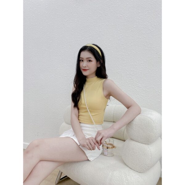 Áo ba lỗ nữ thiết kế by LYRA croptop ôm body trơn ulzzang chất cotton vải co giãn phong cách Hàn Quốc - LYTAP181 - Hình ảnh 8