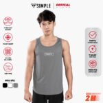 Áo Ba Lỗ Nam TSIMPLE sát nách tập gym vải thun lạnh thể thao thoáng mát co giãn thấm hút mồ hôi ALHP2