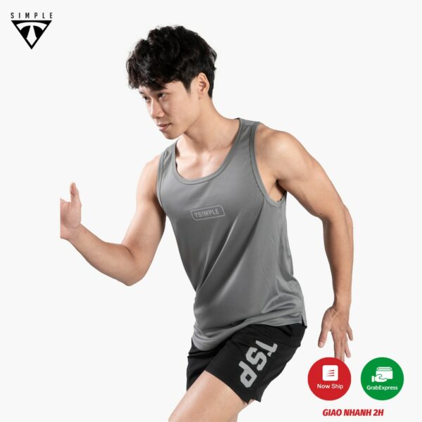 Áo Ba Lỗ Nam TSIMPLE sát nách tập gym vải thun lạnh thể thao thoáng mát co giãn thấm hút mồ hôi ALHP2 - Ảnh 4