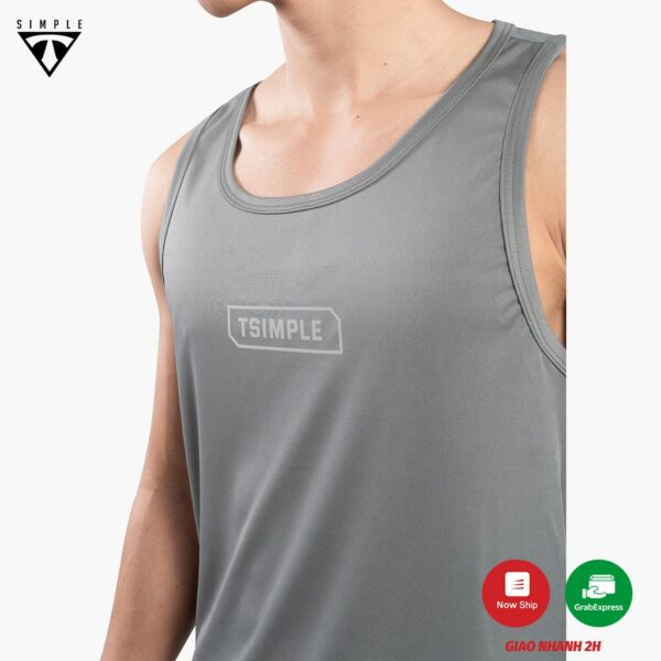 Áo Ba Lỗ Nam TSIMPLE sát nách tập gym vải thun lạnh thể thao thoáng mát co giãn thấm hút mồ hôi ALHP2 - Ảnh 5