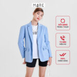 Áo blazer nữ MARC FASHION nắp túi đính nơ