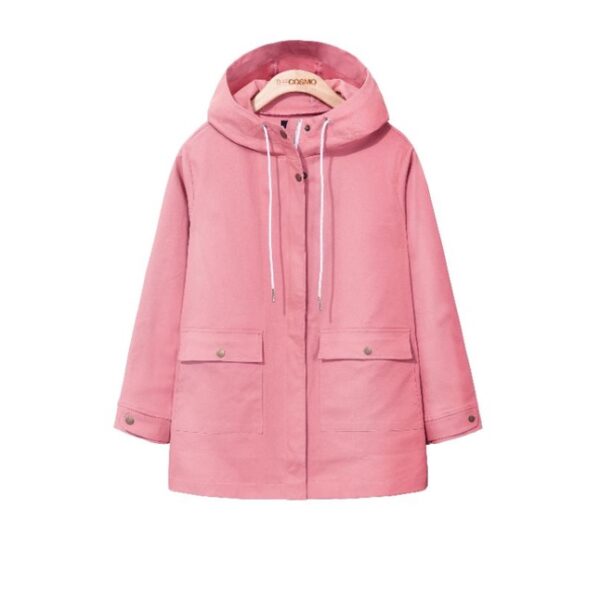 Áo Khoác Nữ The Cosmo Maddy Parka Màu Hồng TC2004033R2PI
