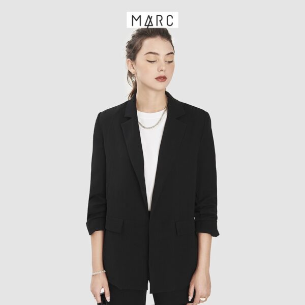 Áo nữ MARC FASHION blazer nhún xắn tay cách điệu - Hình ảnh 4