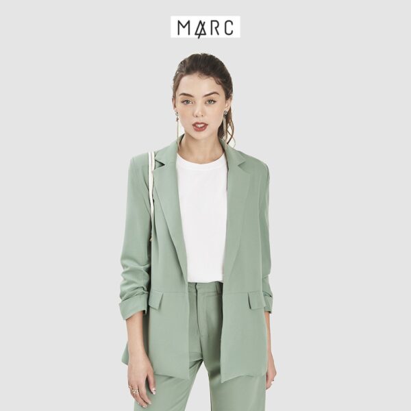 Áo nữ MARC FASHION blazer nhún xắn tay cách điệu - Hình ảnh 5