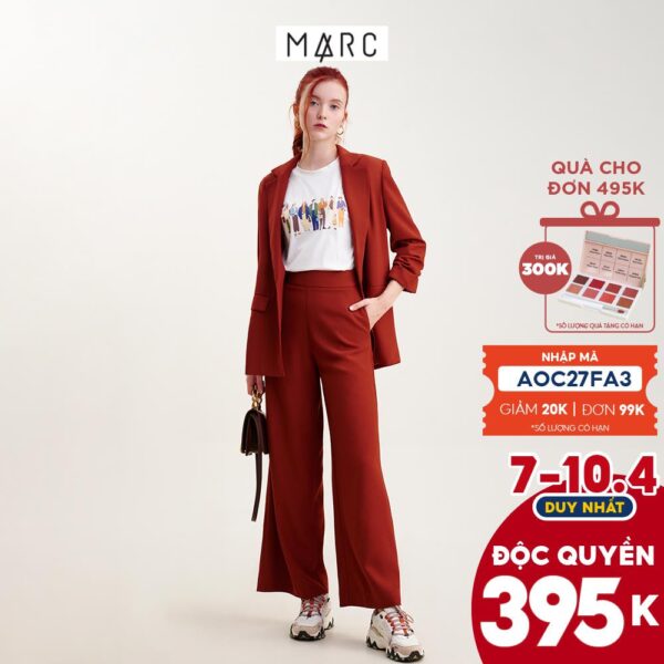 Áo nữ MARC FASHION blazer nhún xắn tay cách điệu