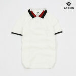 Áo Polo nam cổ bẻ tay ngắn phối màu, vải cá sấu Cotton xuất xịn, chuẩn form, sang trọng lịch lãm – AC MEN CB499TR