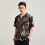 Áo sơ mi ngắn tay nam họa tiết HIGHWAY MENSWEAR Tomas Cuban Shirt