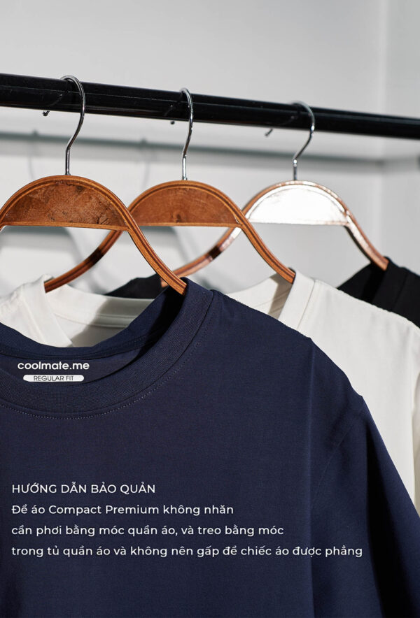 Áo thun Cotton Compact in "I AM LIMITED" - Màu đen - Hình ảnh 5