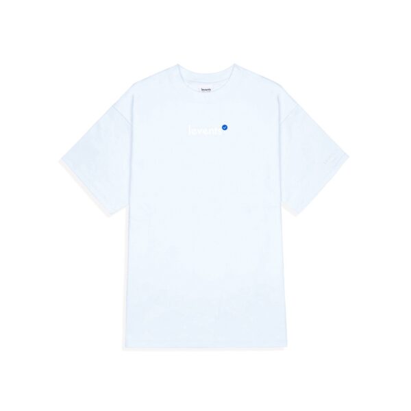 Áo thun LEVENTS Popular Logo/ Blue White