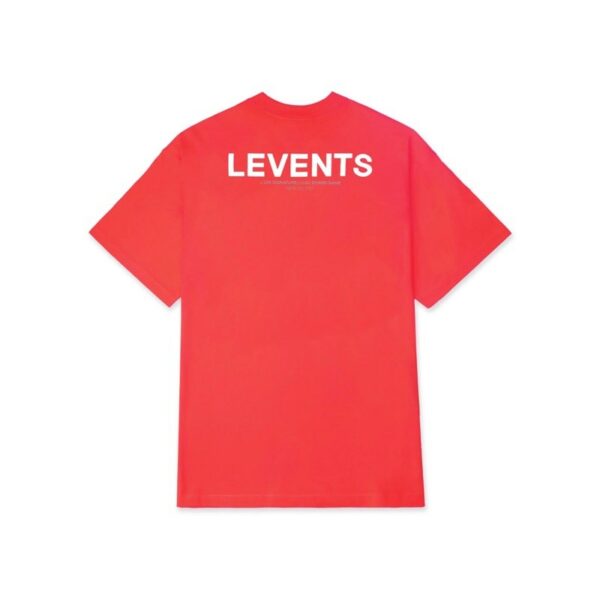 Áo thun LEVENTS XL Logo/ Red white - Ảnh 2