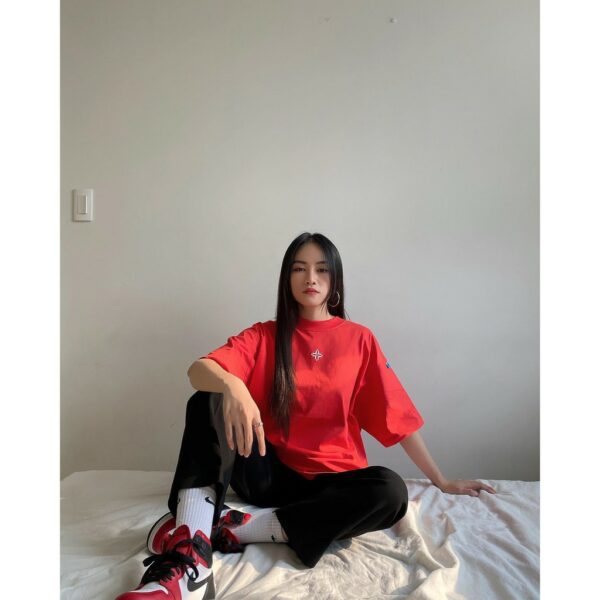 Áo thun LEVENTS XL Logo/ Red white - Ảnh 3
