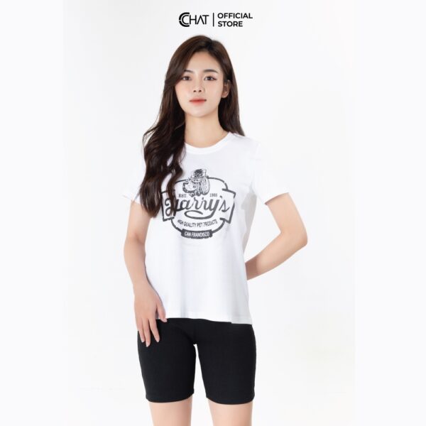 Áo thun nữ T-shirt in Harry CCHAT - Ảnh 3