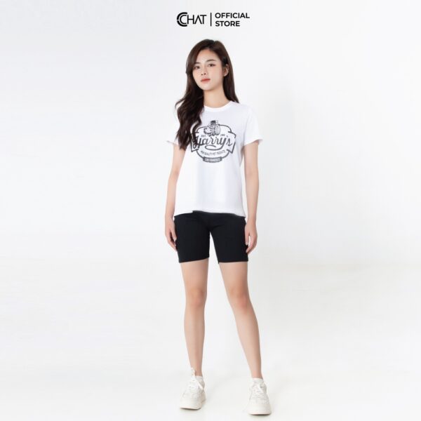 Áo thun nữ T-shirt in Harry CCHAT - Ảnh 4