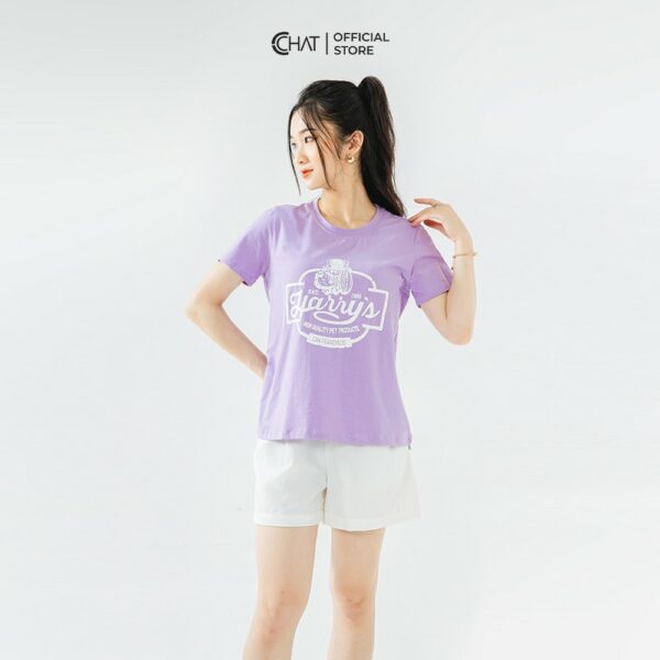 Áo thun nữ T-shirt in Harry CCHAT - Ảnh 6