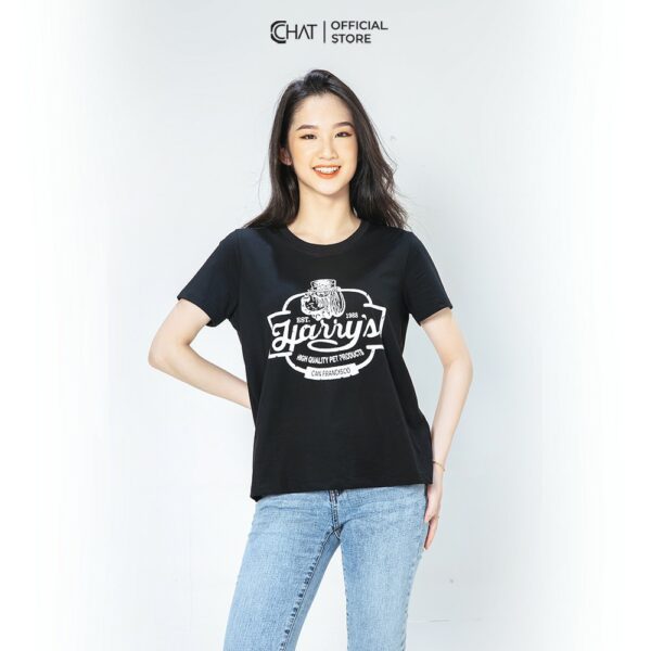 Áo thun nữ T-shirt in Harry CCHAT - Ảnh 7