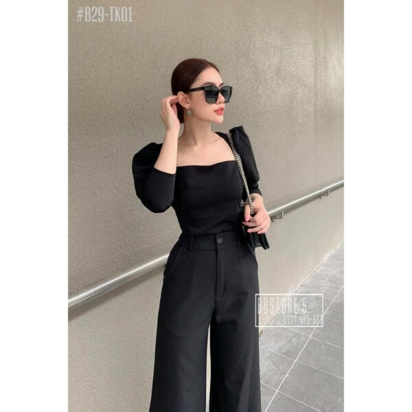 [BBSTORE'S] Áo nhún tay phồng - MSB29 - Hình ảnh 2