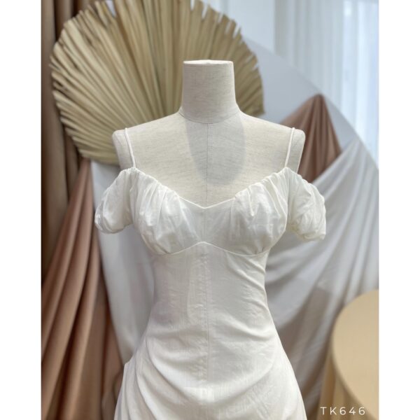 [BBSTORE'S] Đầm 2 Dây Trễ Vai -TK646 - Hình ảnh 3