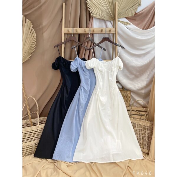 [BBSTORE'S] Đầm 2 Dây Trễ Vai -TK646 - Hình ảnh 5