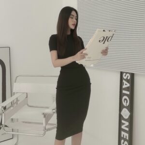 [BBSTORE'S] Đầm Body Thun Crocus Dress - D738