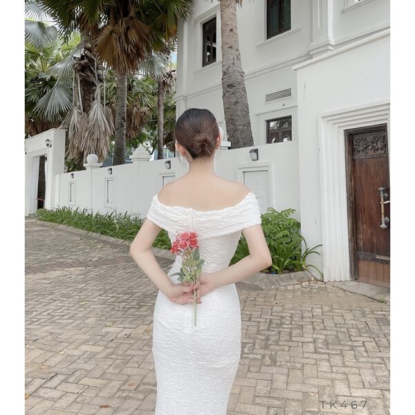 [BBSTORE'S] Đầm Body Trễ Vai Tay Ngắn Nalyy - TK467 - Hình ảnh 9