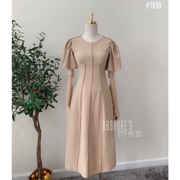 [BBSTORES] Đầm Xoè Tay Phồng - TK99 - Hình ảnh 4