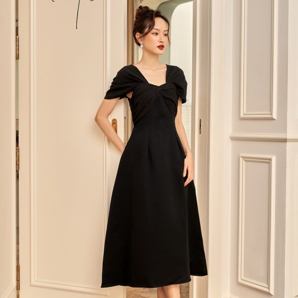 [BBSTORE'S] Đầm Xoè Trễ Vai Xoắn Ngực - TK212 - Hình ảnh 3