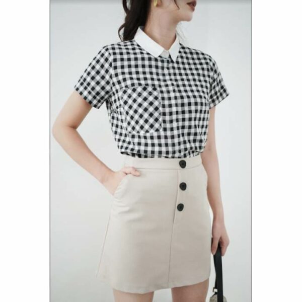 Chân váy basic 3 khuy 1CV1028 ADORE DRESS