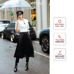 Chân váy chữ A dáng xoè CChat Clothes