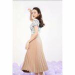 Chân váy midi dập ly basic 1CV2030 ADORE DRESS