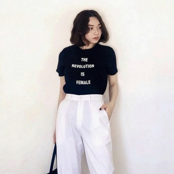 COCO SIN - Áo Lụa Đen The Revolution - Hình ảnh 3