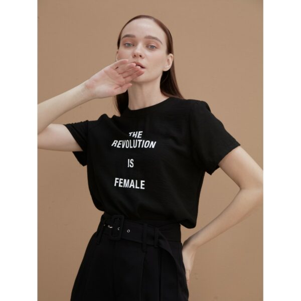 COCO SIN - Áo Lụa Đen The Revolution - Hình ảnh 8