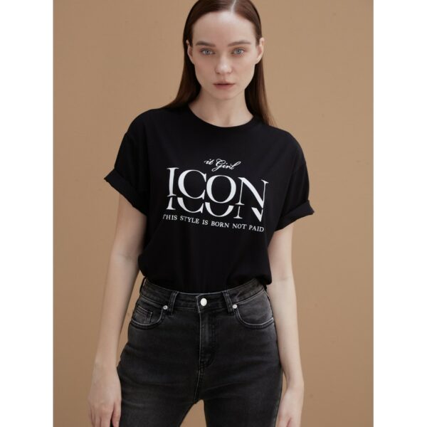 COCO SIN - Áo Thun Đen Icon - Hình ảnh 3