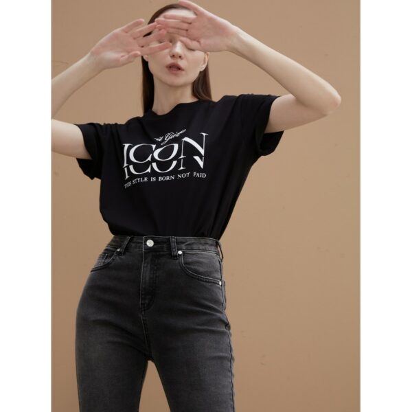 COCO SIN - Áo Thun Đen Icon - Hình ảnh 4
