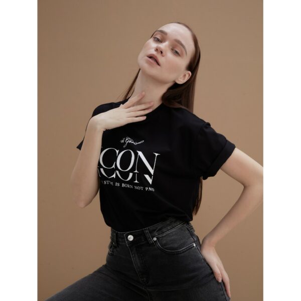 COCO SIN - Áo Thun Đen Icon - Hình ảnh 7