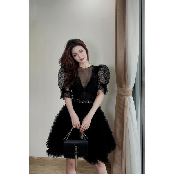 Đầm Rosie CINDY C chất liệu ren cao cấp sang chảnh S21787 / S21001 / S21016 - Hình ảnh 4