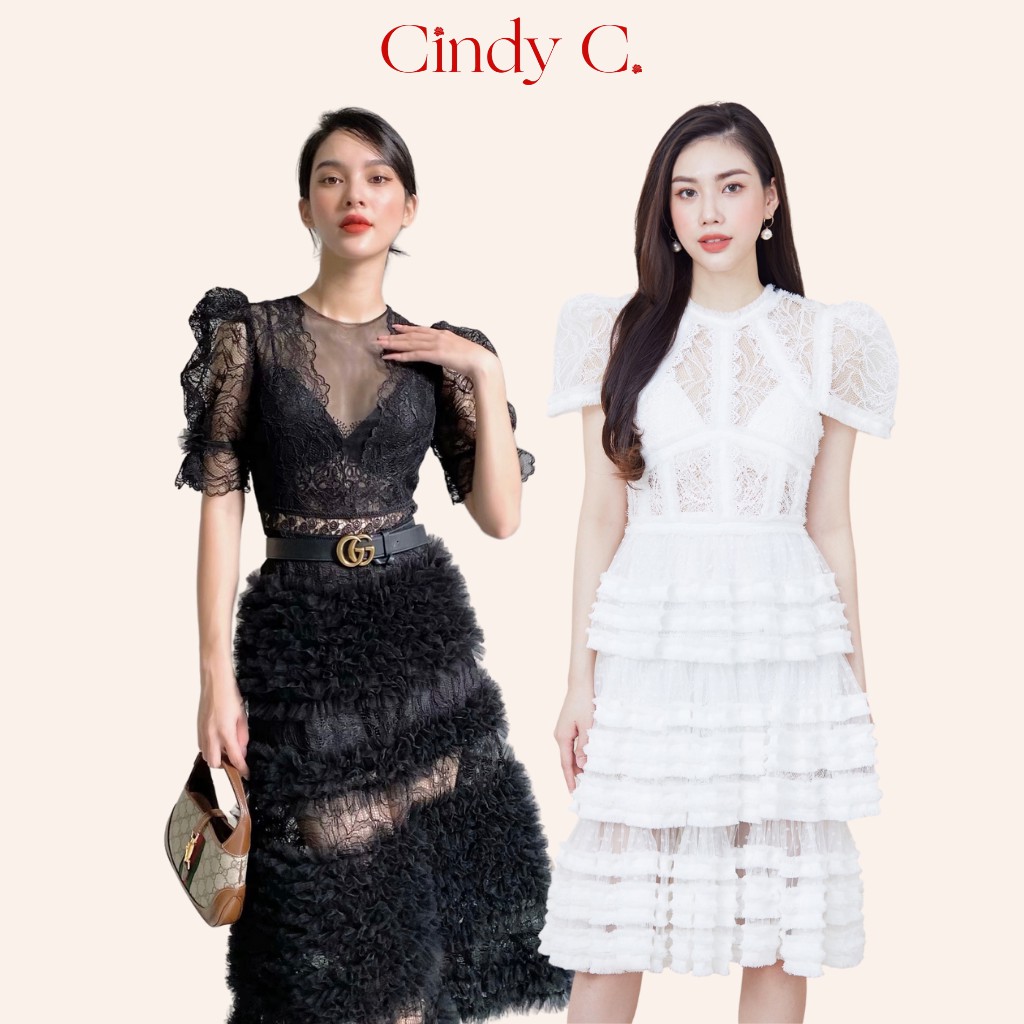 Đầm Rosie CINDY C chất liệu ren cao cấp sang chảnh S21787 / S21001 / S21016