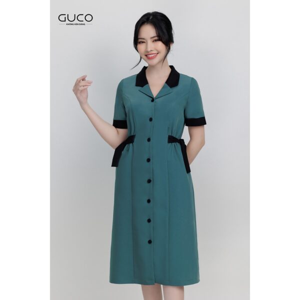 Đầm suông dạo phố 3312 GUCO - Hình ảnh 2