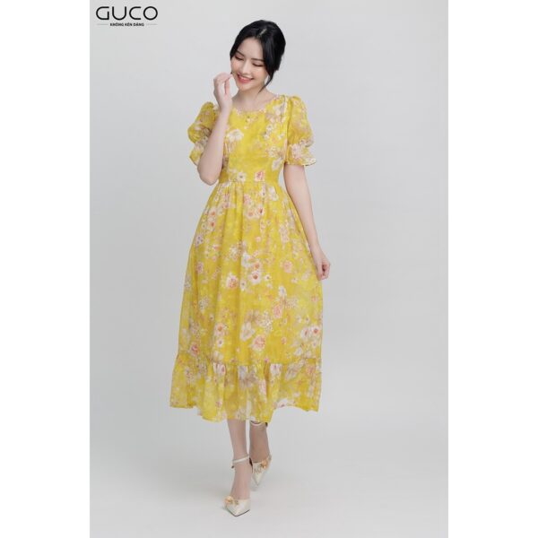 Đầm voan hoa 3357 GUCO