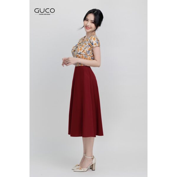 Đầm xòe hoa 3364 Guco - Hình ảnh 4