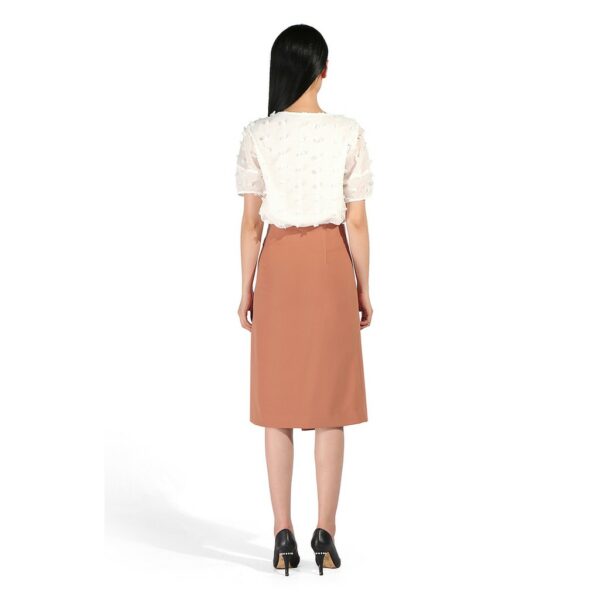 De Leah - Chân Váy Midi Đắp Vạt Lệch - Thời trang thiết kế - Hình ảnh 8
