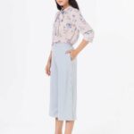 De Leah – Quần Cullote Xẻ Gấu – Thời Trang Thiết Kế