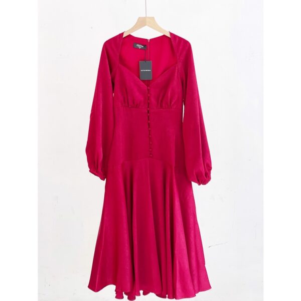 DOTTIE PREMIUM - Đầm Double Silk Midi Dress D0162 - Ảnh 7