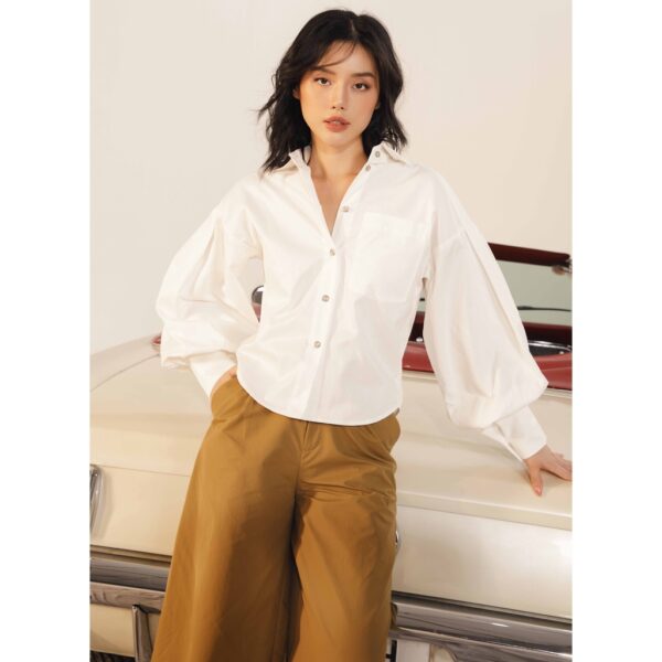 DOTTIE PREMIUM - Quần Straight Trousers Limited Edition Q0092 - Hình ảnh 2