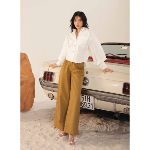 DOTTIE PREMIUM - Quần Straight Trousers Limited Edition Q0092