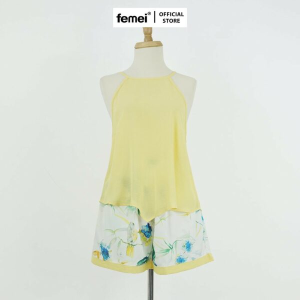 FEMEI - Đồ bộ 2 dây quần ngắn DNP038 - Ảnh 2