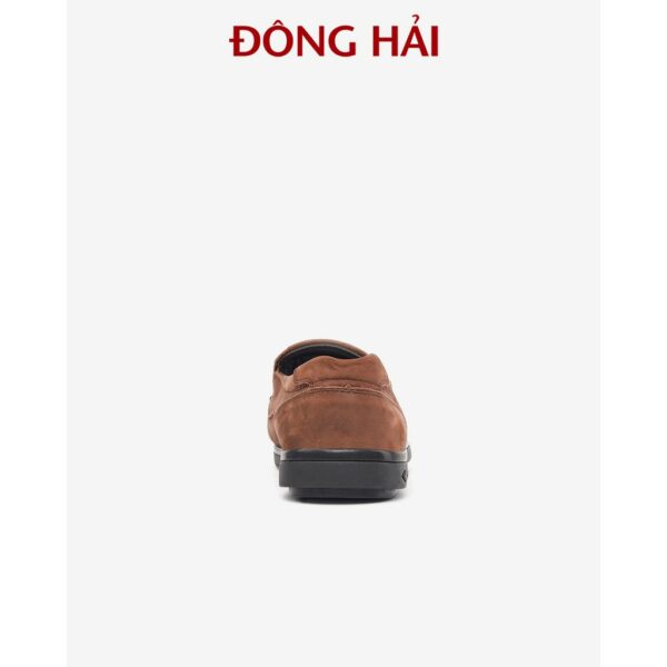 Giày lười nam Đông Hải da bò cao cấp đế cao su liền khối tăng vẻ nam tính- G0321 - Ảnh 9