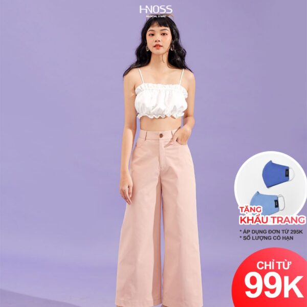HNOSS - Áo Croptop Hai Dây - CMA12009051GC - Ảnh 2