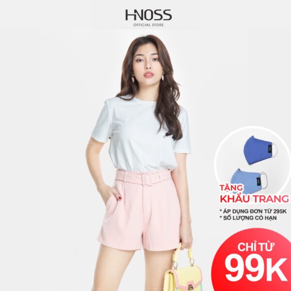 HNOSS - Quần Short Ống Đứng - BAS12101057 - Hình ảnh 2