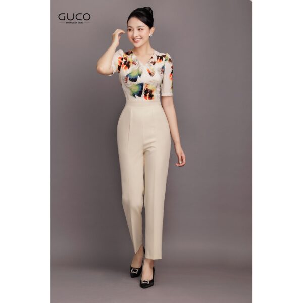 Jumpsuit ống đứng 3402 Guco