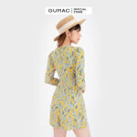 Jumpsuit xếp ly GUMAC DB625